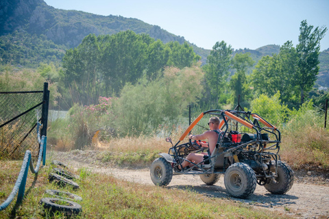 Side: Off-Road Quad/Buggy Adventure Through Nature Double Buggy Safari Experience 2 Person 1 Bike