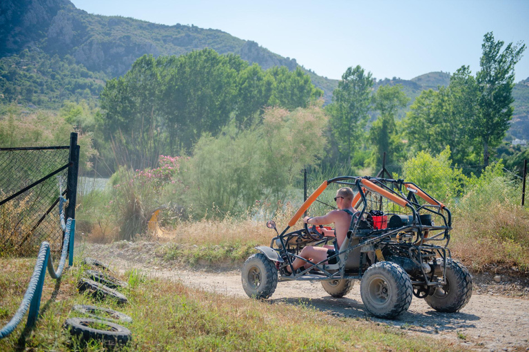 Side: Off-Road Quad/Buggy Adventure Through Nature Double Buggy Safari Experience 2 Person 1 Bike