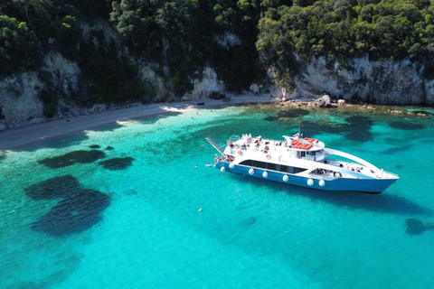 From Lefkimmi: Paxos Antipaxos & Blue Caves Speedboat Cruise