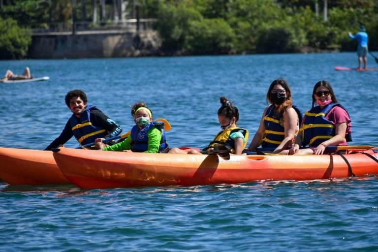 San Juan : Visite guidée de la lagune de Condado en kayak/planche à voileOption journée paddleboard