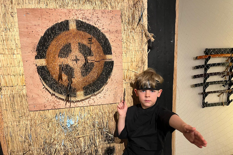 Tokyo : Ninja Experience Cafe HarajukuFormation ninja + location de costume ninja + une boisson