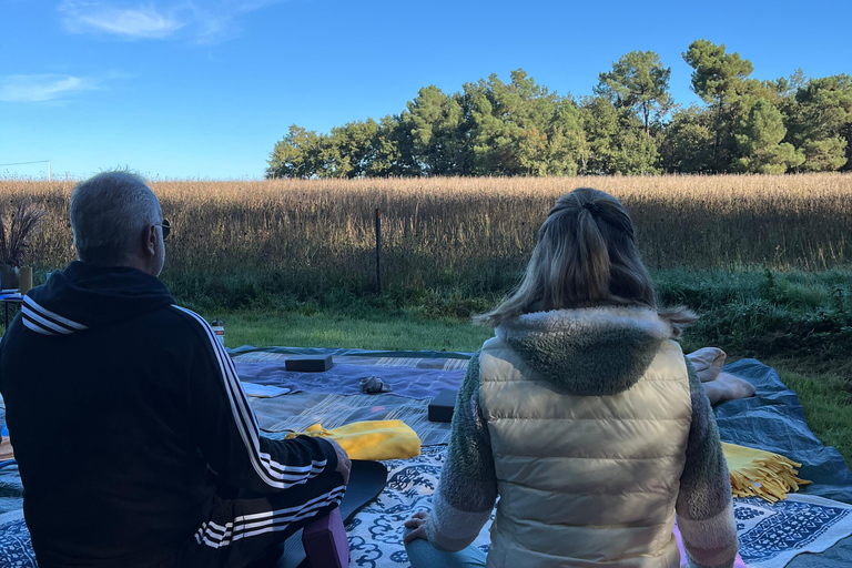 In Gironde: Yoga, walk, and brunch in nature—for all levels In Gironde: Yoga day, nature walk & brunch - for all levels
