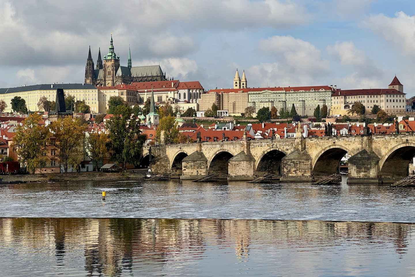 Prague: Prague Castle Tour without interiors in German