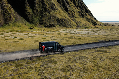 From Vík: Fly your Drone in Katla Ice Cave Super Jeep Tour