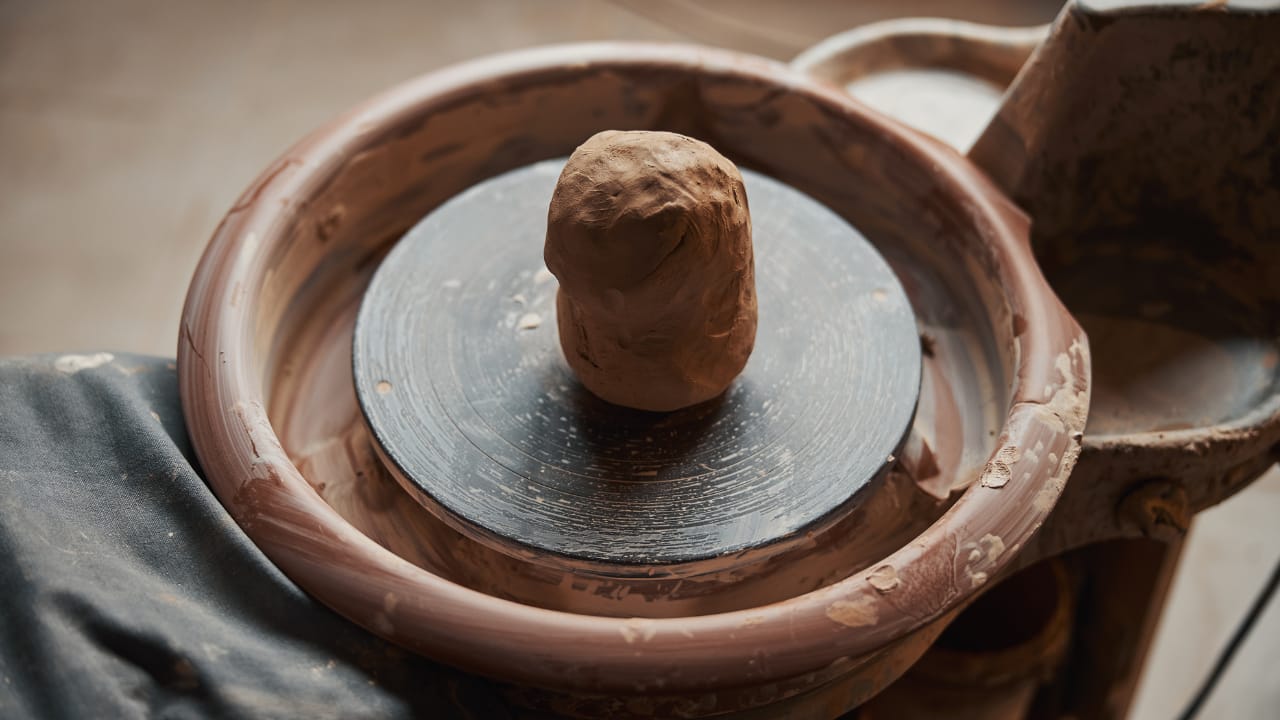 Pushkar: Töpfer-Workshop mit einem lokalen Töpfer