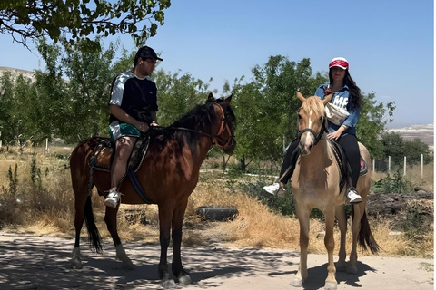 Cappadocia Horseback Ride & Turkish Hammam Relaxation Combo 2 Hours Daytime Horse Riding & Pir-u Pak Hamam Package