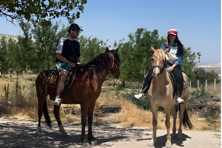 Cappadocia Horseback Ride & Turkish Hammam Relaxation Combo 2 Hours Daytime Horse Riding & Pir-u Pak Hamam Package