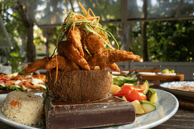 Romantisch diner aan zee