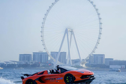 Dubai: Splash & Thrill | 20min Jet Car DXB Harbour JetCar 30 Mins: Dubai Marina Luxury Lamborghini