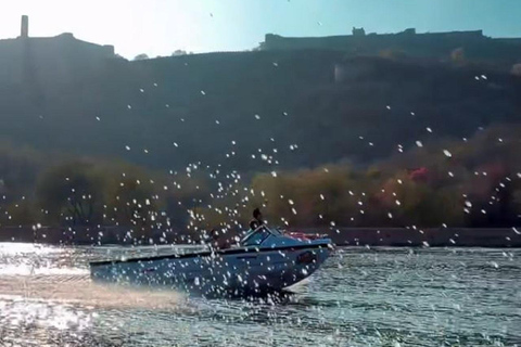 Jaipur: Speed Boat, Amber Walking Tour & Sunset with Pickup Speed Boat With Amber Walking Tour