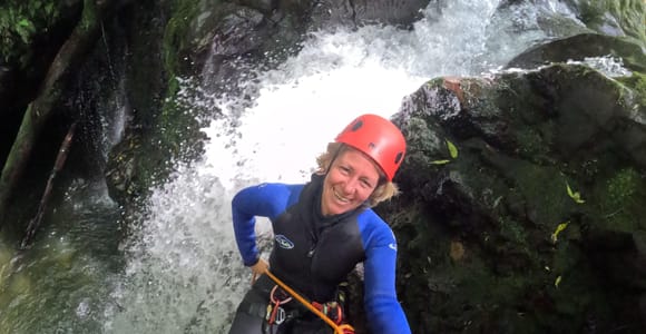 Canyoning Adventure in Ribeira dos Caldeirões, São Miguel