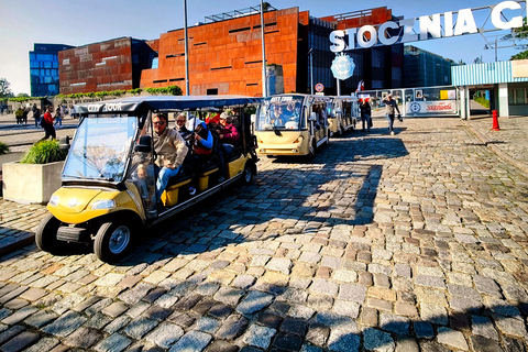 Gdansk: Hansa Electric Golf Cart City Tour with Local Guide Hansa City Tour