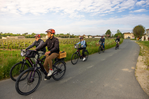 Saint Emilion Wine and Bike Tour Bordeaux: Saint-Emilion Electric Bike Tour with Picnic Lunch
