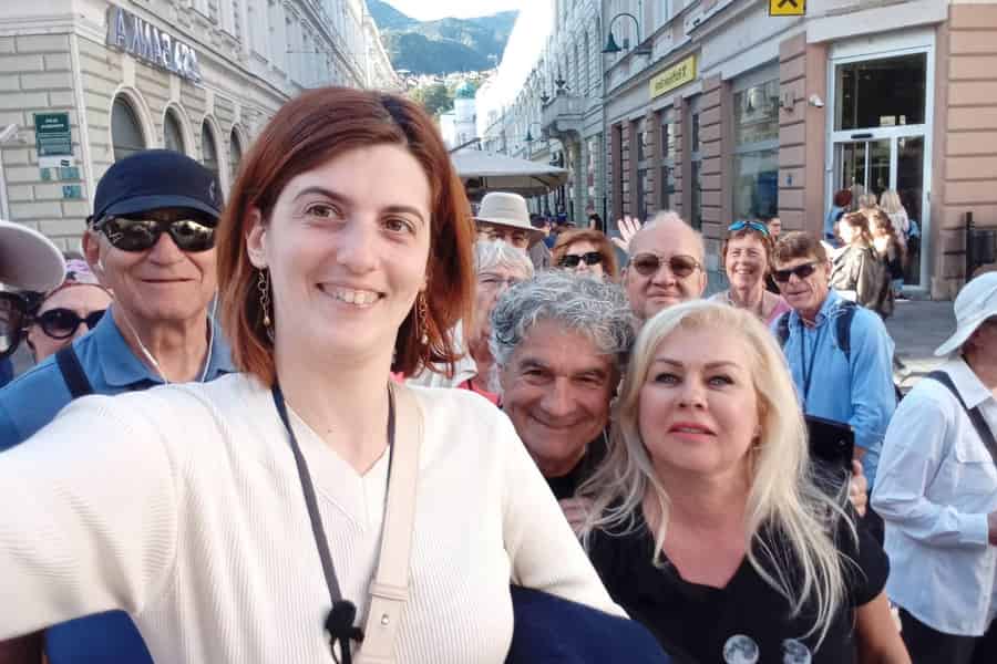 Sarajevo-Rundgang: Genieß deinen Urlaub in Sarajevo. Foto: GetYourGuide Sarajevo-Rundgang: Genieß deinen Urlaub in Sarajevo. Foto: GetYourGuide
