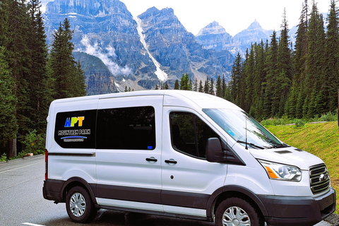 Transfer lotniskowy w Calgary do/z Canmore, Banff, Lake LouiseYYC do hoteli w Banff