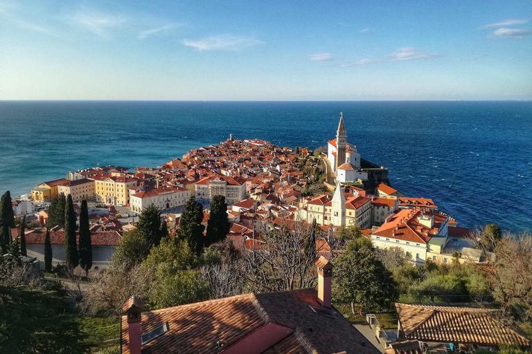 From Ljubljana: Postojna Cave & Predjama Castle & Piran Tour