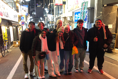 Shibuya Foodie Walking Friendly Tour with A Local ExpertShibuya All You Can Eat Best Food Tour