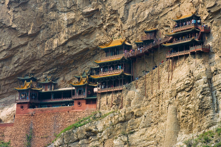 From Datong: Yungang Grottoes and Hanging Temple Day Tour