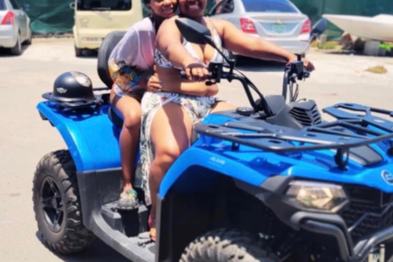 Nassau: Excursión en lancha motora y en quad con guía + Comida gratis1 hora de alquiler de motos acuáticas y 4 horas de alquiler de ATV