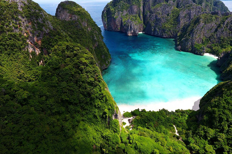 Phuket: Phi Phi Islands Late Departure Tour with Lunch Tour with Shared Hotel Transfer