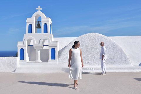 Oía: Professionell fotografering i Santorini med Edited Phots