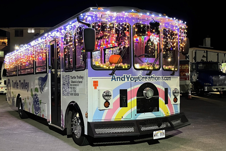 Honolulu : visite en trolleybus des lumières de Noël et Honolulu HaleHonolulu : visite en trolleybus des lumières de Noël avec Honolulu Hale