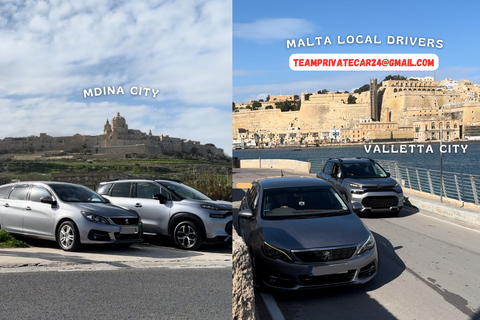 Tour di Malta : Auto privata- Mdina, Marsaxlokk, Grotta Azzurra
