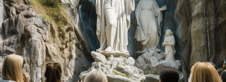Lourdes : Visite guidée du sanctuaire à pied