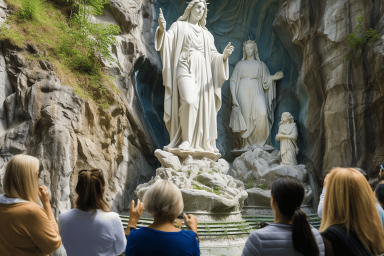 Lourdes: Sanctuary Guided Walking Tour Lourdes: Sanctuary Guided Walking Tour in French