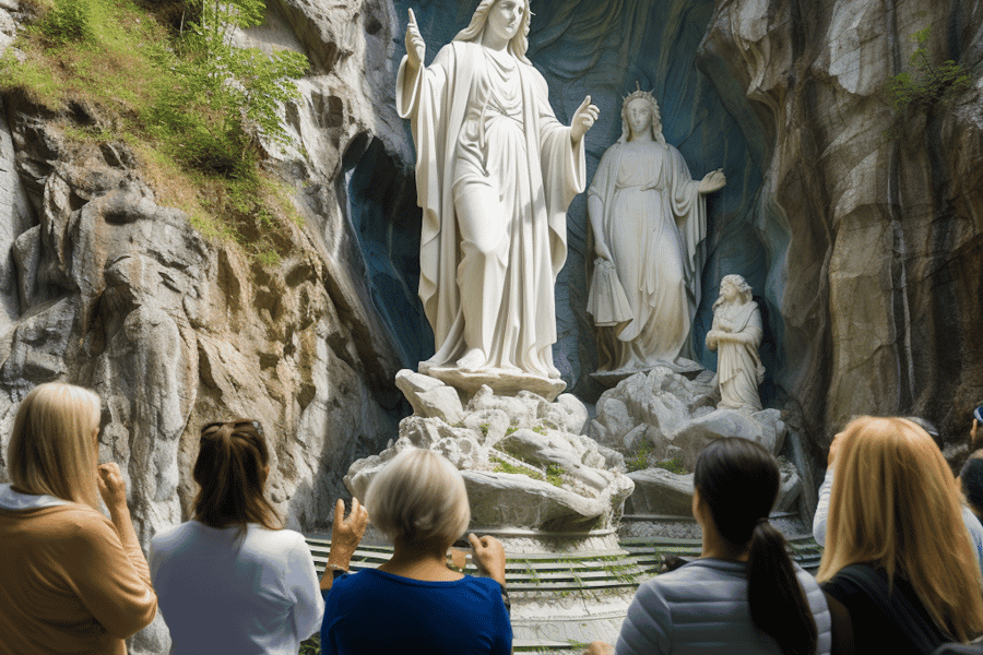 Lourdes: Geführter Rundgang durch die Wallfahrtskirche. Foto: GetYourGuide Lourdes: Geführter Rundgang durch die Wallfahrtskirche. Foto: GetYourGuide