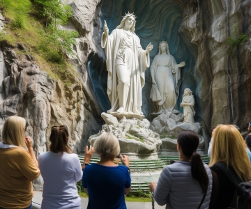 Tour guidato a piedi del Santuario di Lourdes