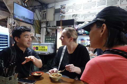 Taipei Ningxia Night Market Food Walking Tour（incl. 10 Food） Private Tour