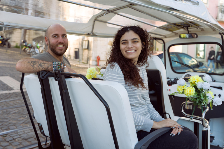 Lisbon Private Tuk Tuk City Tour with Expert Guide 3.5H Old Town & Belem Full Experience