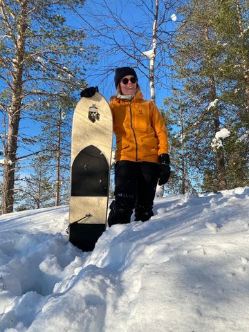 Rovaniemi: Snow Surfing Experience with Hotel Pickup