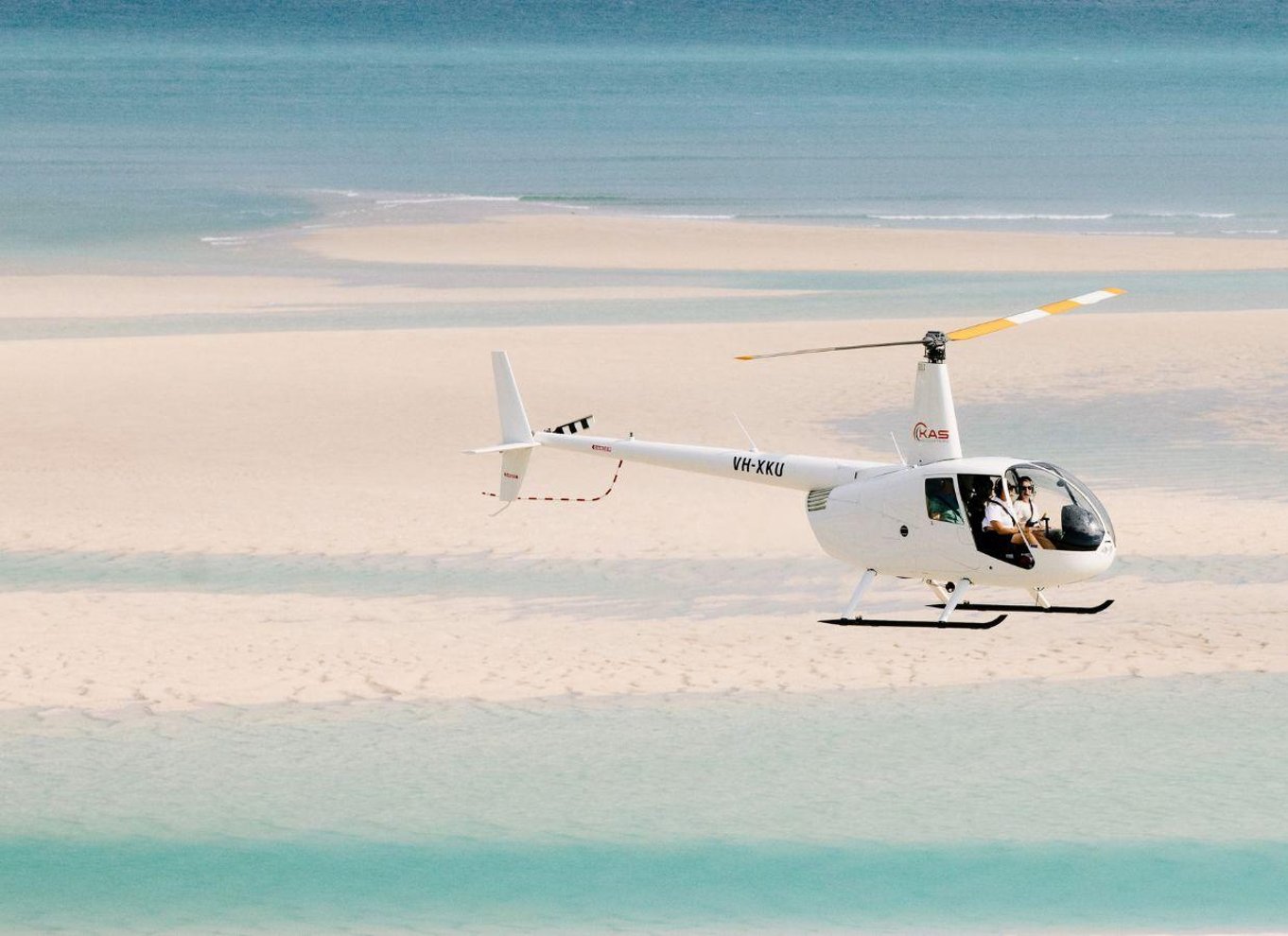 Broome: Helikopterflyvning og rundvisning på Willie Creek Pearl Farm