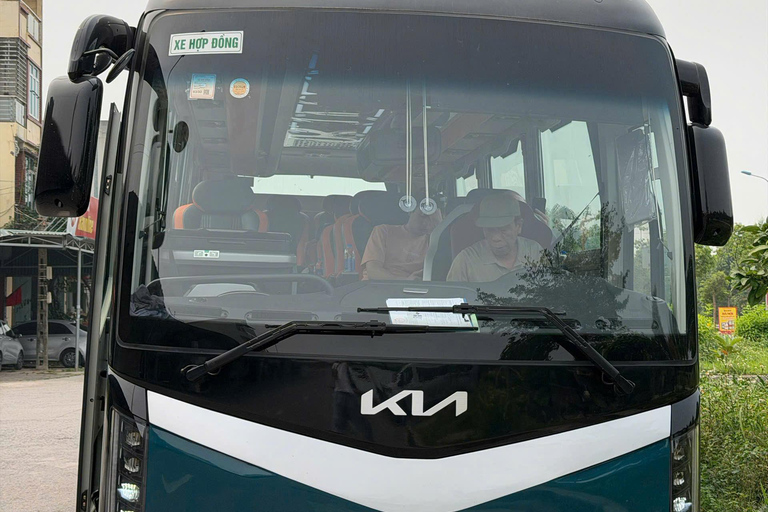 Car Service From Hanoi to Ha Long Bay Or Vice Versa. From Hanoi/ Ha Long: Shared Bus Transfer (1 Way)