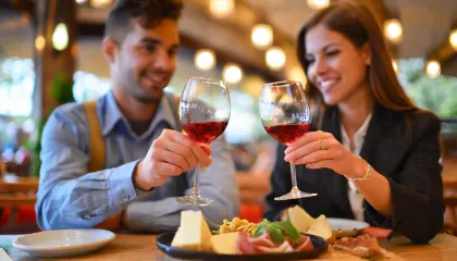 Donaustauf: besondere Wein- und Essensverkostung im Carmelina