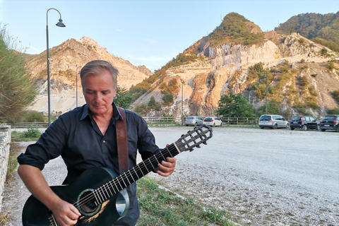 Carrara Marble-Day-Tour - diversão, música e degustação de alimentosCARRARA-Marble &amp; Music - Traslado de La Spezia incluído