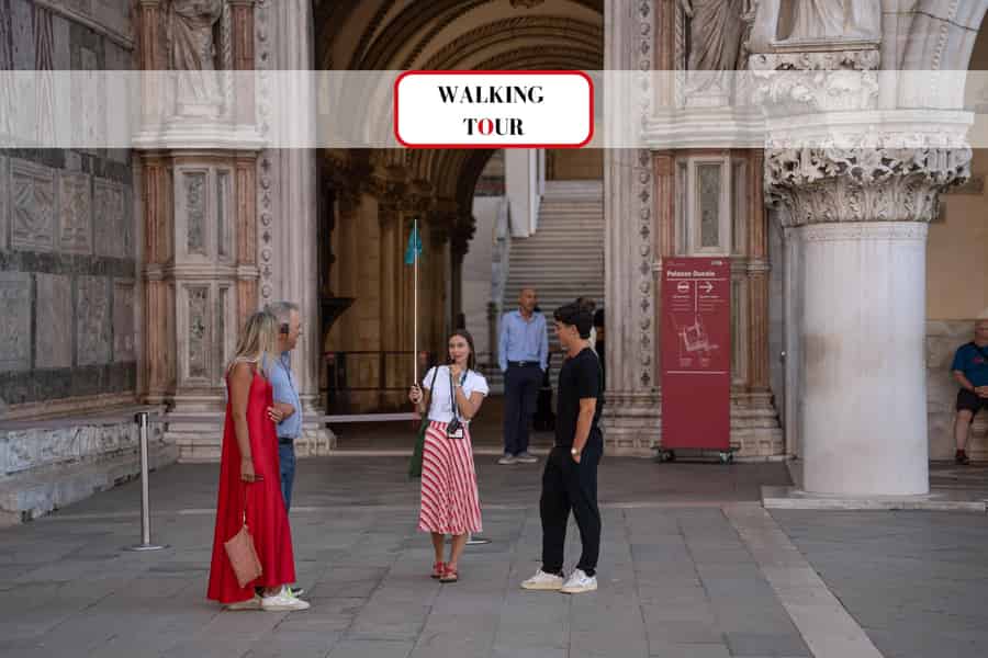 Venedig: Historische Stadtführung durch die Innenstadt Guide. Foto: GetYourGuide Venedig: Historische Stadtführung durch die Innenstadt Guide. Foto: GetYourGuide