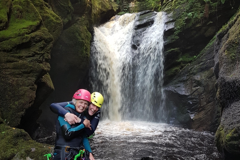Extreme Canyoning in Snowdonia (jumping, sliding waterfalls)