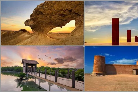 Qatar: Combo Tour of the North and West with Pickup