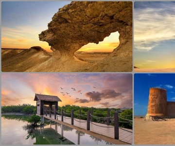 Qatar: Combo Tour of the North and West with Pickup