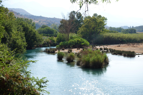 From Chania: Lake Kournas & Argiroupoli Springs Guided Tour