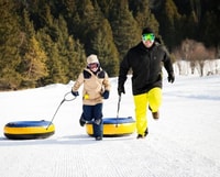 Mont-Tremblant, Snow Tubing with a Mechanical Lift - Housity