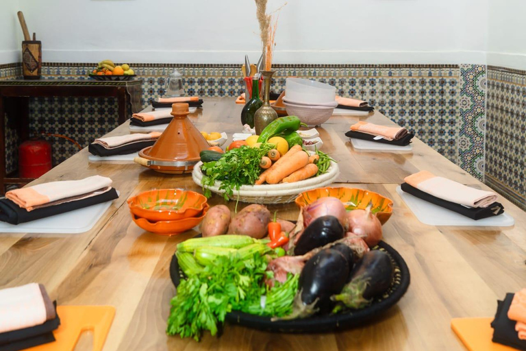 Matlagningskurs i marockansk mat med en lokal kock i Marrakech
