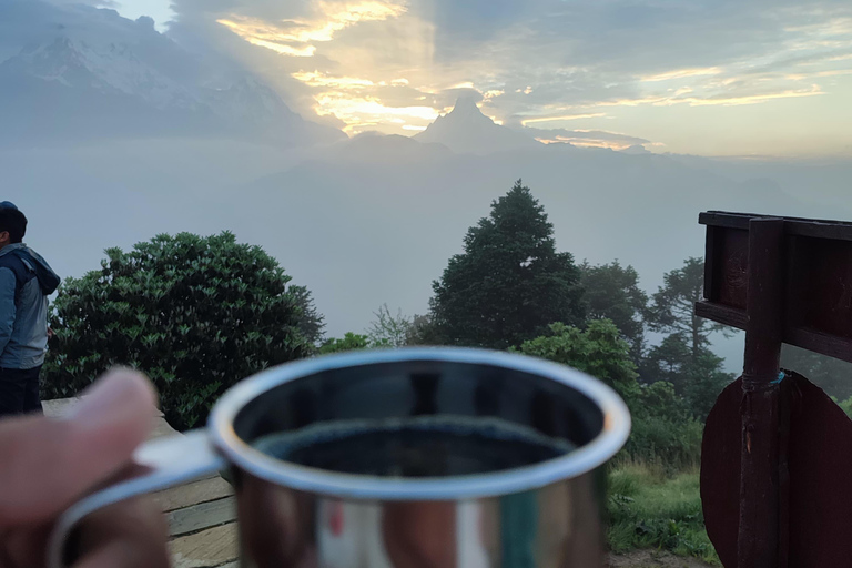 De Pokhara: Caminhada de 3 dias em Ghorepani Poon Hill com guia