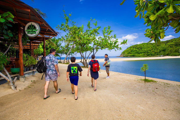 From Ko Pha Ngan: Koh Ma and Koh Raham Half Day Snorkeling