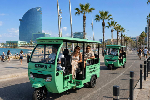 Barcelona: Electric Tuk-Tuk Tour with Local Guide