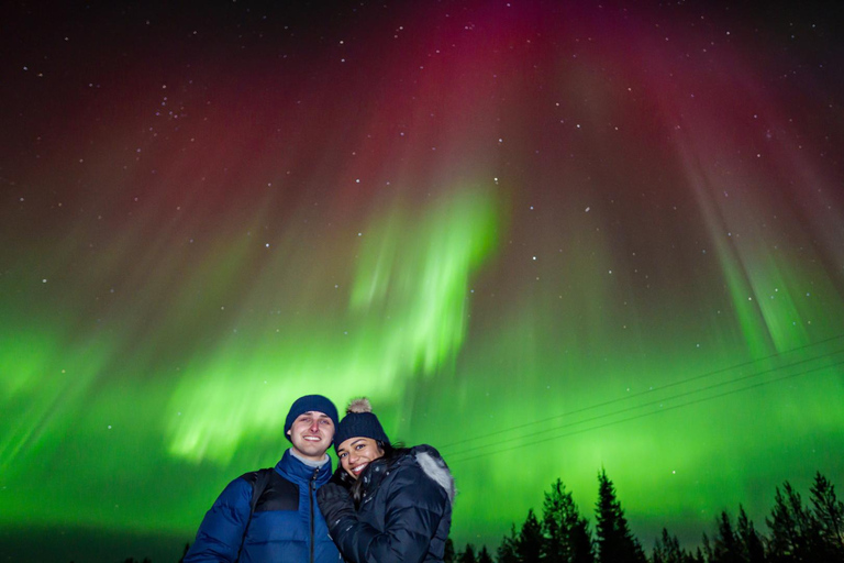 Rovaniemi: Aurora Hunt with 95% Success Rate, 4 people group Rovaniemi: Aurora Hunt with 95% Success Rate, PRIVATE