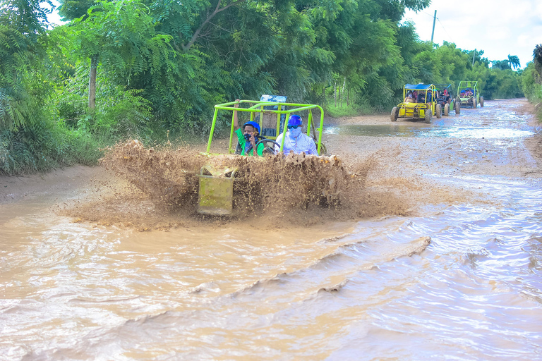 Buggy Tour en Punta Cana: Mamajuana - Cafe - Nada en Cenote y Playa Macao